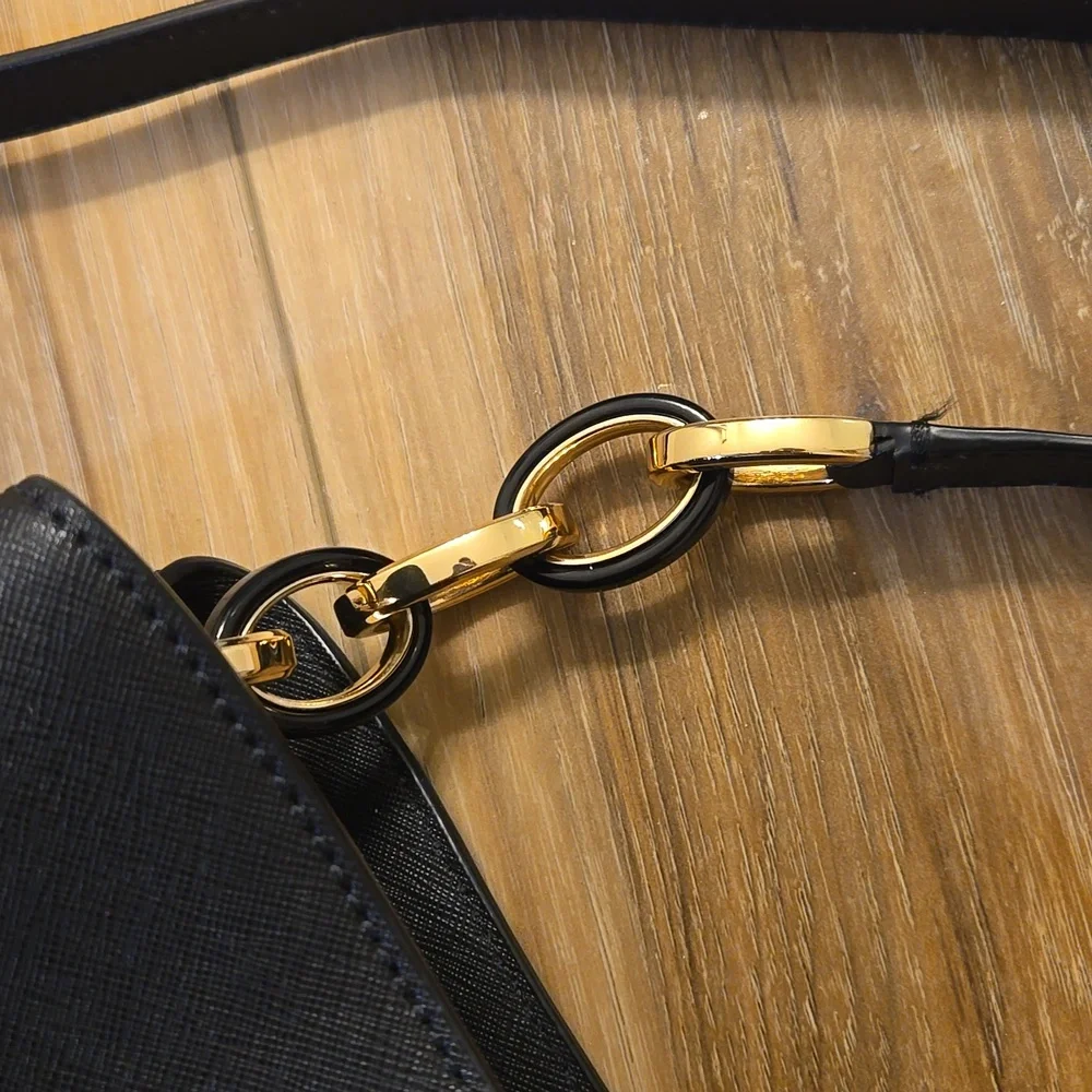 Michael Kors crossbody tote bag black like NEW condition